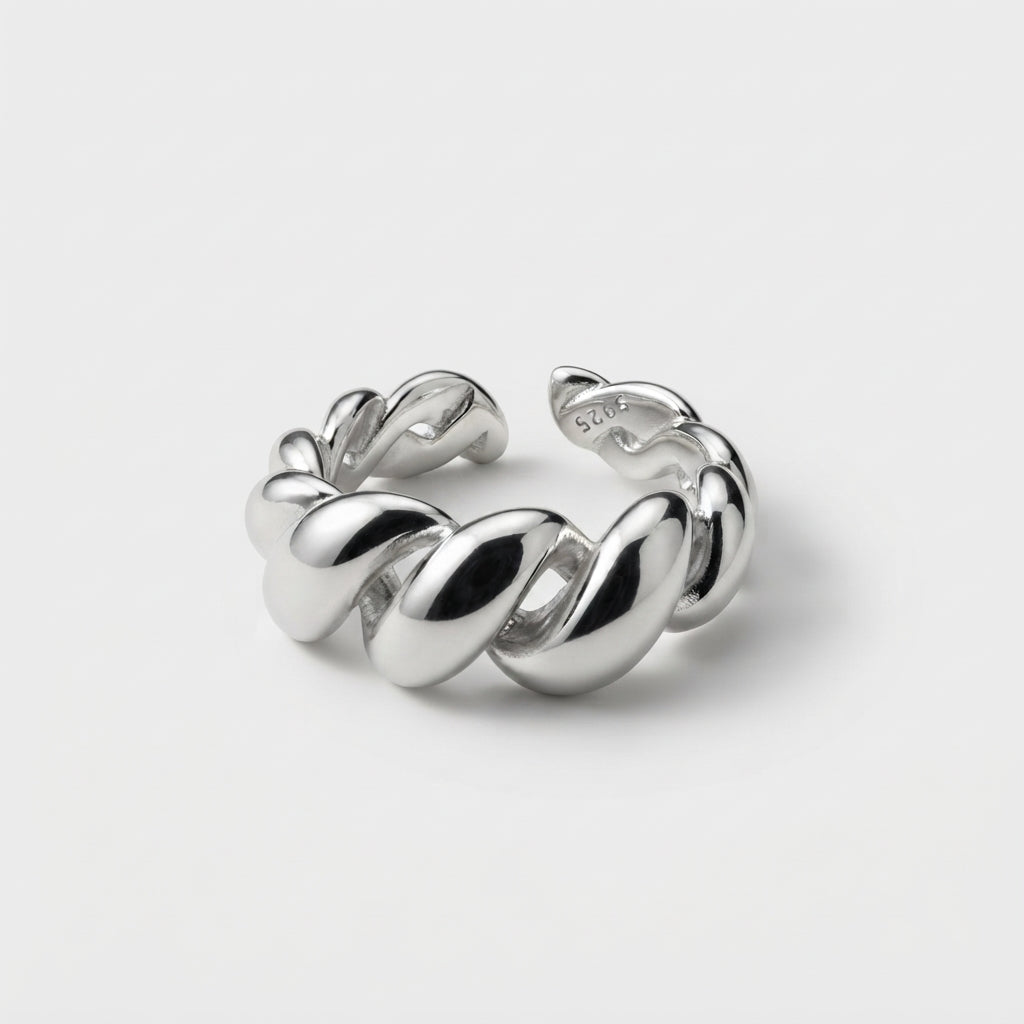 Women's Chunky Twist Ring
