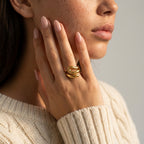 Women's Chunky Wrap Ring