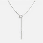 Women's Circle Bar Necklace