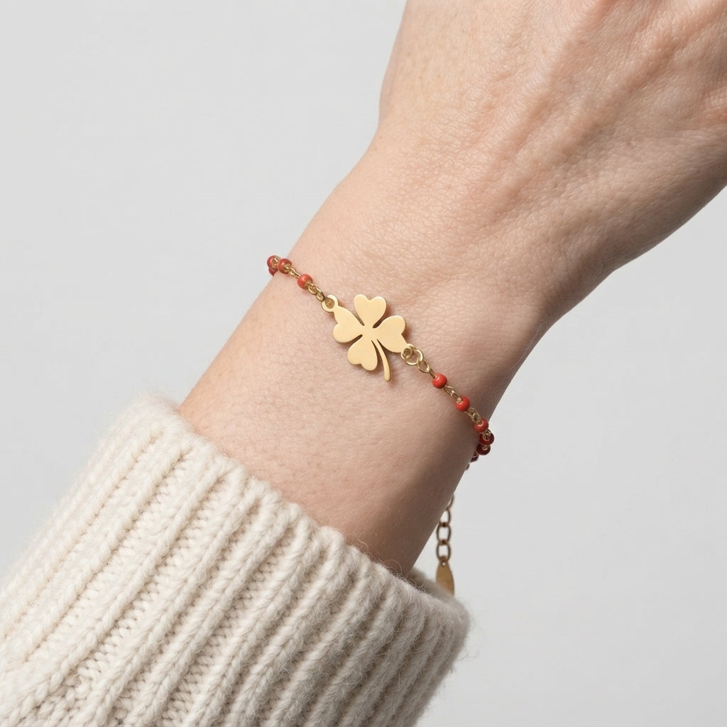 Women's Clover Charm Bracelet