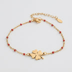 Women's Clover Charm Bracelet