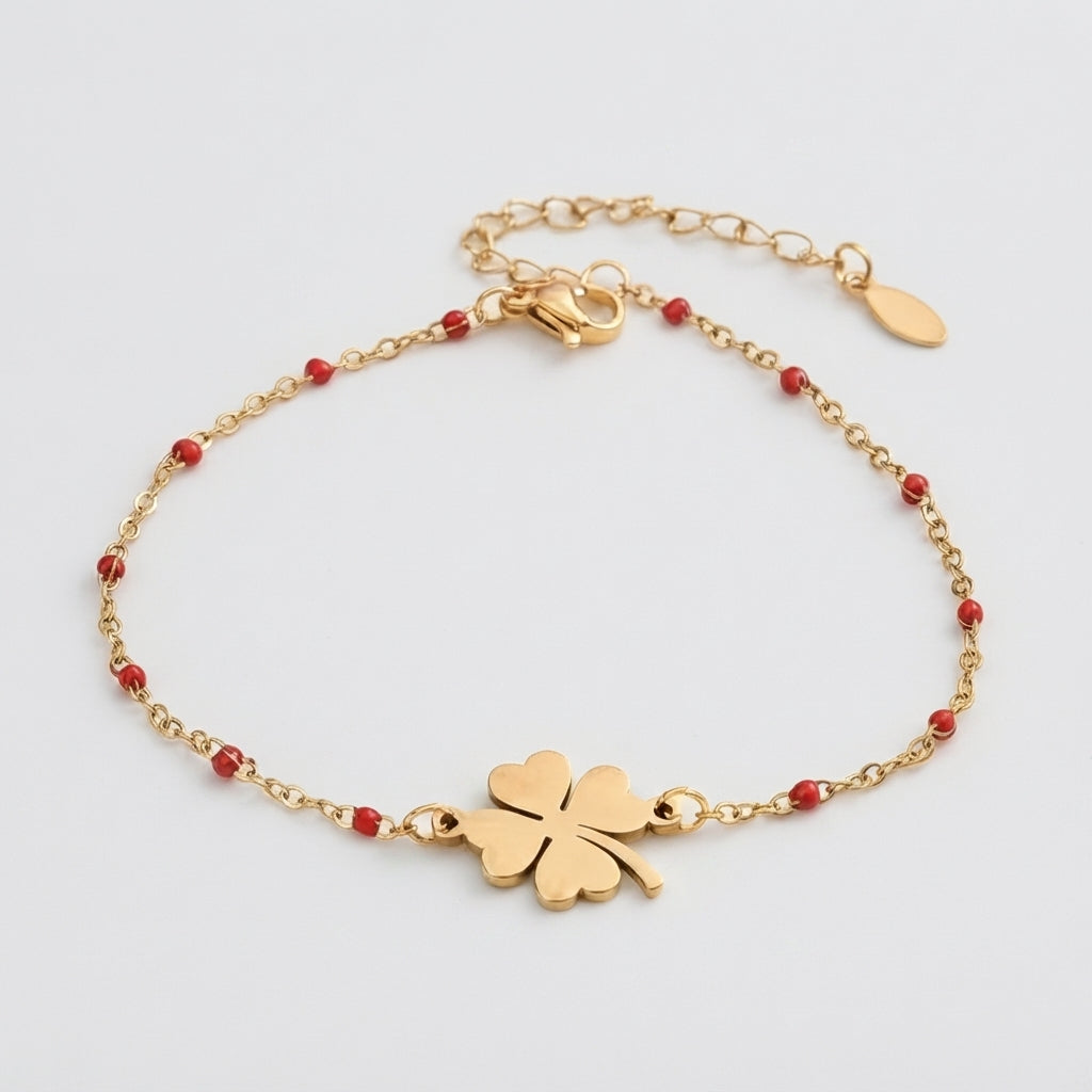 Women's Clover Charm Bracelet
