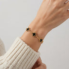 Women's Clover Station Bracelet