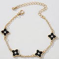 Women's Crystal Clover Bracelet