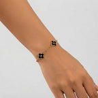 Women's Crystal Clover Bracelet