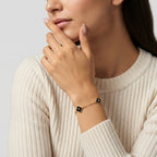 Women's Crystal Clover Bracelet