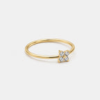 Women's Crystal Cluster Ring