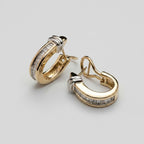 Women's Crystal Hoop Earrings