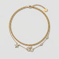 Women's Crystal Layered Necklace