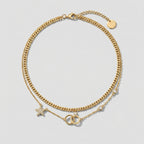 Women's Crystal Layered Necklace