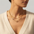 Women's Crystal Layered Necklace