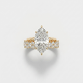 Women's Crystal Ring Set
