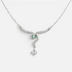 Women's Crystal Snake Necklace