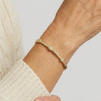 Women's Crystal Station Bangle