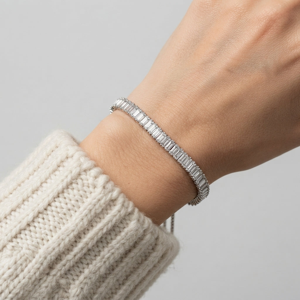 Women's Crystal Tennis Bracelet