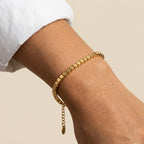 Women's Cube Bead Bracelet