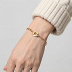Women's Daisy Toggle Chain Bracelet