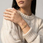 Women's Daisy Toggle Chain Bracelet