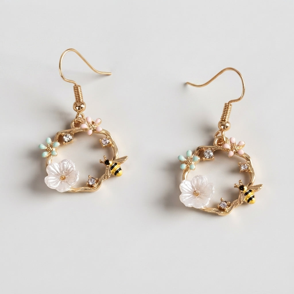Women's Enamel Drop Earrings
