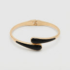 Women's Enamel Teardrop Bangle