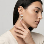 Women's Enamel Teardrop Earrings