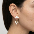 Women's Enamel Teardrop Earrings