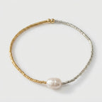 Women's Faux Pearl Beaded Bracelet
