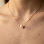 Women's Faux Pearl Pendant Necklace