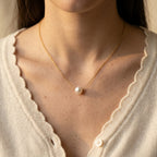 Women's Faux Pearl Pendant Necklace