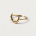 Women's Fine Crescent Ring