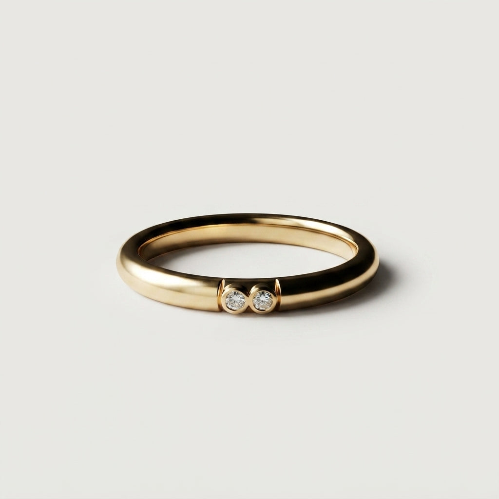 Women's Fine Crystal Band Ring