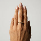 Women's Fine Crystal Band Ring