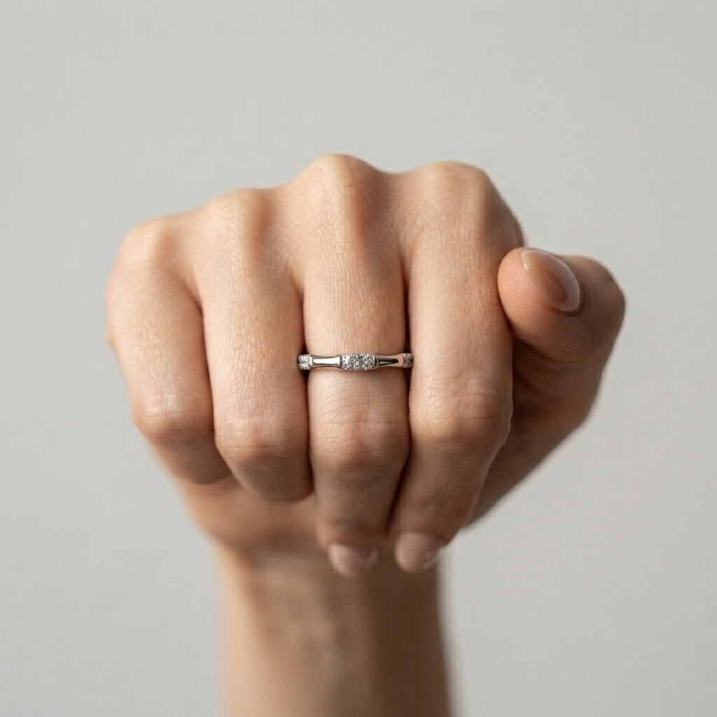 Women's Fine Pave Ring