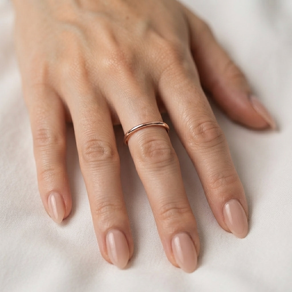 Women's Fine Polished Ring