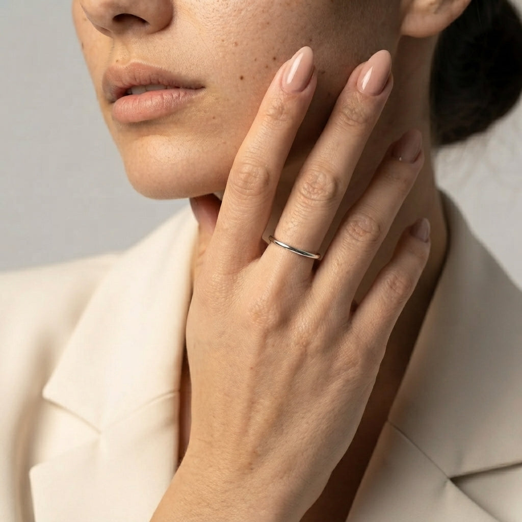 Women's Fine Polished Ring