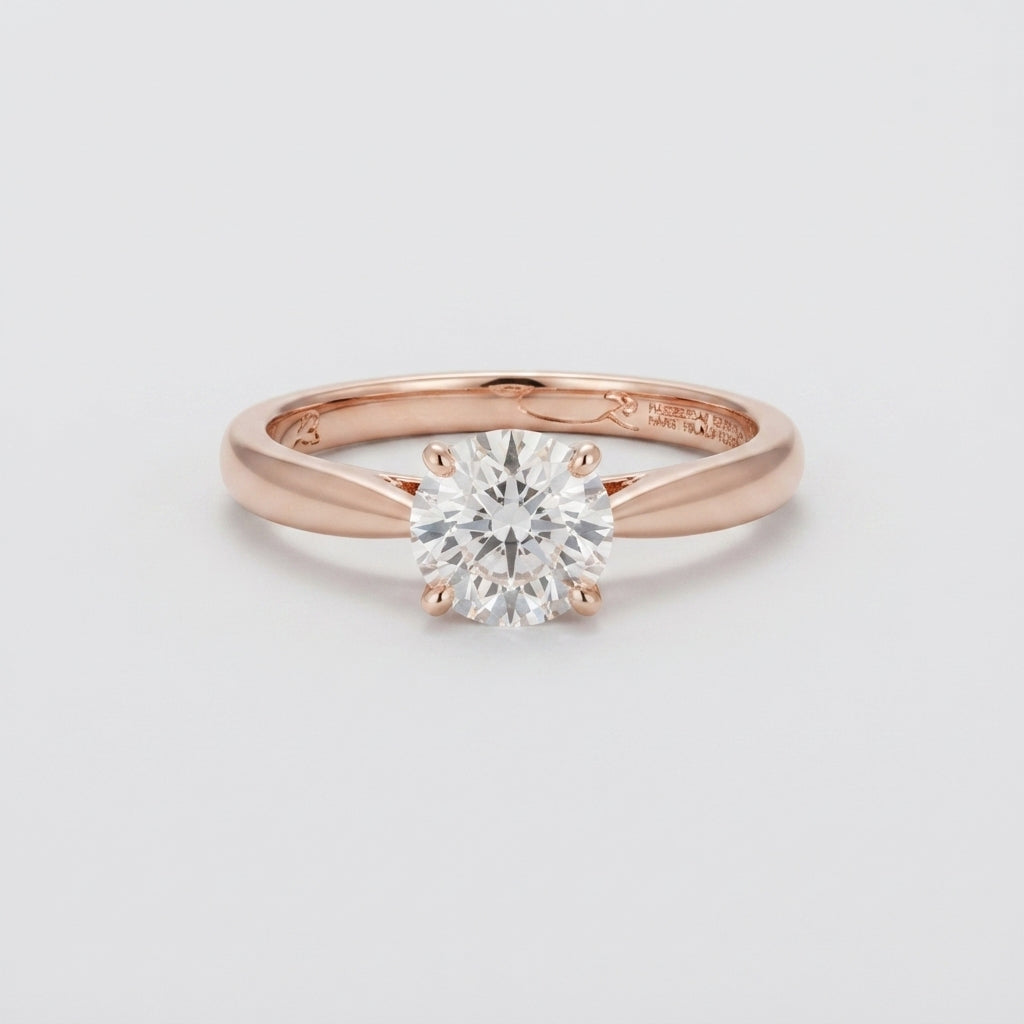 Women's Fine Solitaire Ring