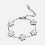 Women's Flower Station Bracelet