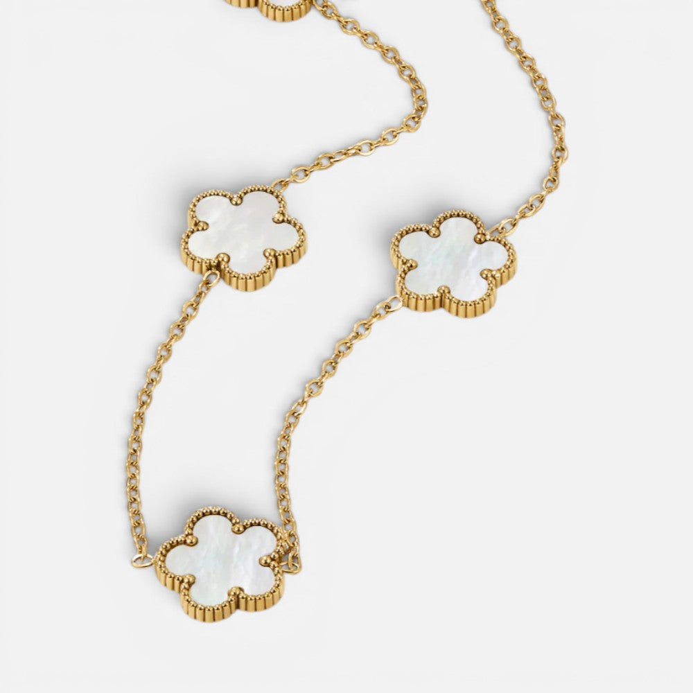 Women's Flower Station Necklace