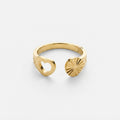 Women's Fluted Heart Ring