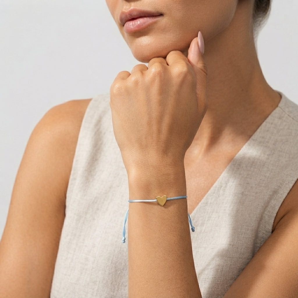 Women's Heart Charm Bracelet