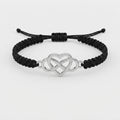 Women's Heart Knot Bracelet