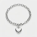 Women's Heart Link Bracelet