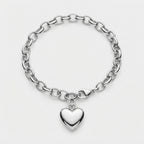 Women's Heart Link Bracelet