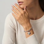 Women's Heart Link Bracelet
