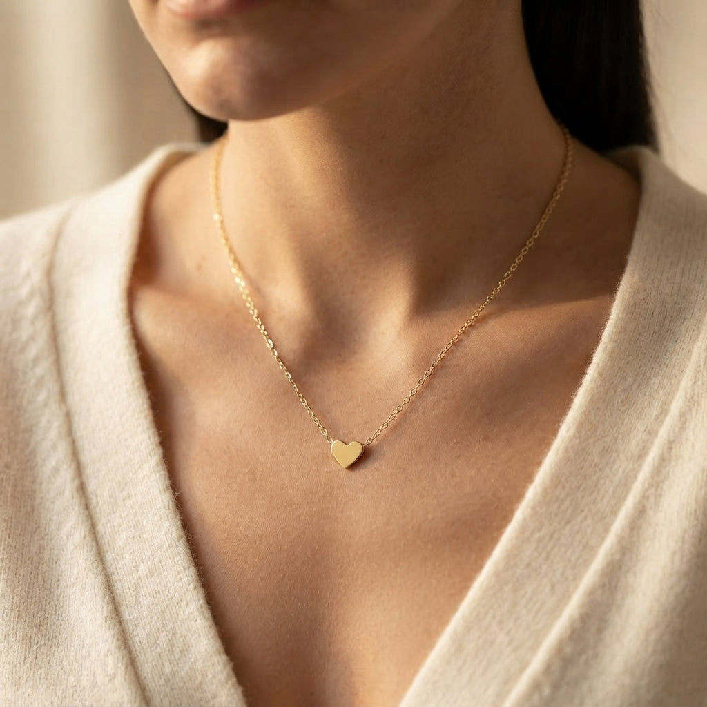 Women's Heart Pendant Necklace