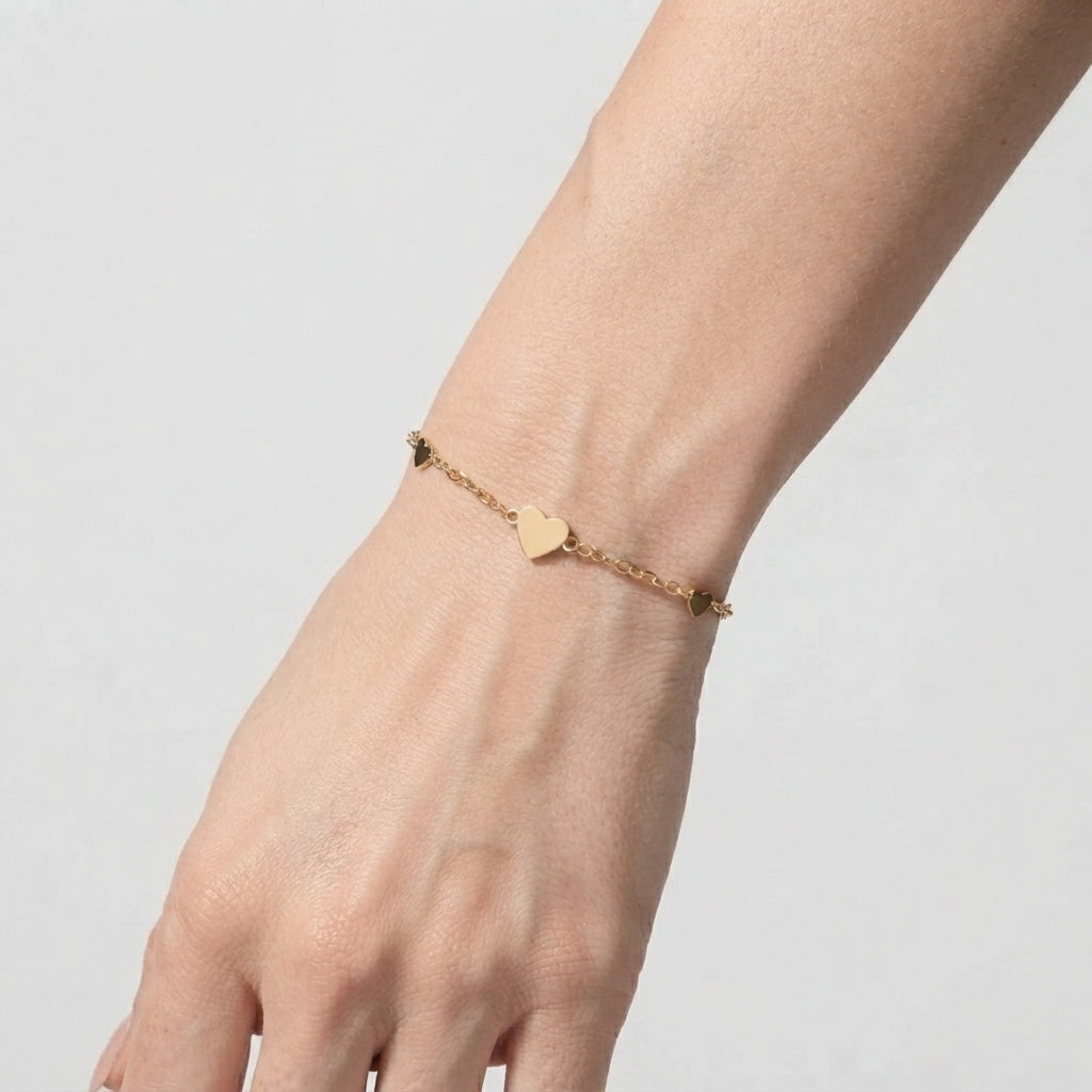 Women's Heart Station Bracelet