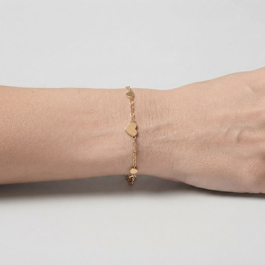 Women's Heart Station Bracelet