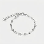 Women's Hollow Heart Crystal Bracelet