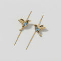 Women's Hummingbird Drop Earrings