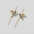 Women's Hummingbird Drop Earrings
